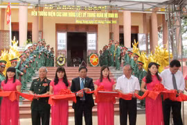 Khánh thành công trình Đền tưởng niệm các anh hùng liệt sĩ Trung đoàn Bộ binh 95