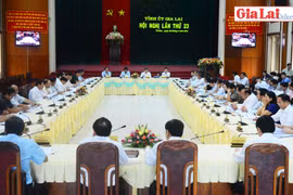 Tỉnh ủy Gia Lai: Hội nghị lần thứ 23 (khóa XIV)