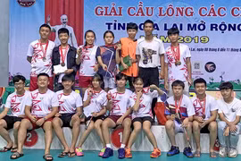 Trường THPT chuyên Hùng Vương: Ươm mầm tài năng cầu lông