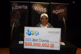 30 năm mua cùng một số, người gốc Việt trúng giải độc đắc ở Canada