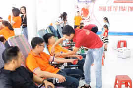 Hơn 100 nhân viên Sacombank Chi nhánh Gia Lai hiến máu nhân đạo