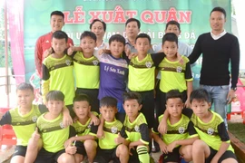 Đội U11 Gia Lai xuất quân dự VCK Giải Bóng đá HKPĐ toàn quốc 2019