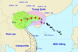 Chiều tối nay, tâm bão số 3 đổ bộ vào Hải Phòng, Quảng Ninh
