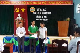 Thành lập chi hội nghề nghiệp cá giống xã Ia Peng