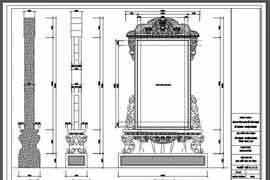 Điều chỉnh mẫu bia tại Khu Di tích lịch sử cách mạng tỉnh Gia Lai