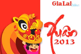 Thiệp xuân 2013