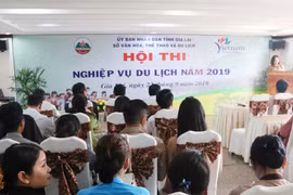 30 thí sinh thi nghiệp vụ du lịch năm 2019