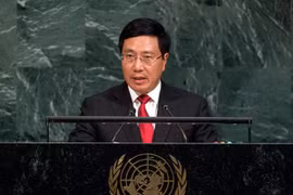 Phó Thủ tướng Phạm Bình Minh nêu vấn đề Biển Đông tại Đại hội đồng LHQ
