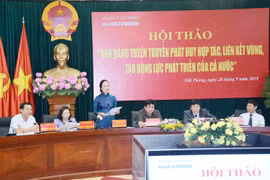 Hội thảo báo Đảng đẩy mạnh tuyên truyền về hợp tác, liên kết vùng