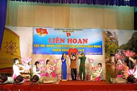 Kbang: Liên hoan Đội, nhóm tuyên truyền ca khúc cách mạng thanh niên năm 2019