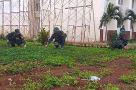 Doanh trại Sở Chỉ huy Bộ đội Biên phòng tỉnh Gia Lai chính quy, sạch đẹp