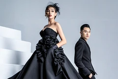 Siêu mẫu Hoàng Yến làm 'nàng thơ' cho học trò Huy Quang