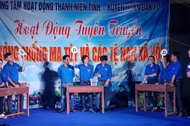 Tuyên truyền phòng-chống ma túy tại huyện Đak Pơ