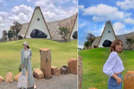 Nhà rông đá lạ mắt, sang chảnh ở bảo tàng cà phê Buôn Ma Thuột