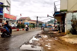 Thành phố Pleiku: Công trình dang dở do vướng... 1 nhà dân