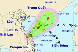 Tin mới nhất về 'song trùng' áp thấp nhiệt đới