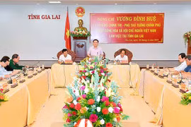 Phó Thủ tướng Vương Đình Huệ: Gia Lai cần đột phá về kinh tế