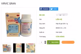 Thu hồi cốm Virvic Gran trị suy dinh dưỡng ở trẻ em