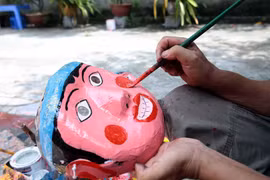 Làng nghề làm đồ chơi trung thu truyền thống tại Hưng Yên