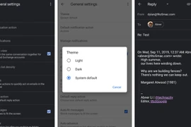 Gmail triển khai chế độ Dark Mode tới người dùng Android