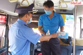 Tăng cường kiểm tra phòng-chống dịch trong vận tải khách công cộng