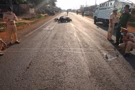 Đak Đoa: Bị tông từ phía sau, 1 người tử vong