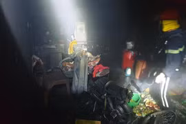 Say rượu, đóng cửa phóng hỏa đốt nhà ngày 30 Tết