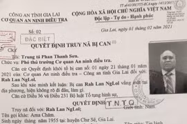 Công an tỉnh Gia Lai truy nã đặc biệt đối tượng phá hoại chính sách đoàn kết