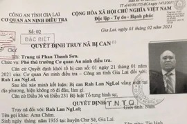 Công an tỉnh Gia Lai truy nã đặc biệt đối tượng phá hoại chính sách đoàn kết