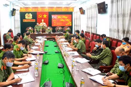 Thiếu tướng Rah Lan Lâm: Lực lượng Công an toàn tỉnh vừa chủ động chống dịch, vừa ngăn chặn hoạt động tội phạm