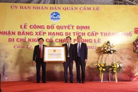 Di chỉ khảo cổ Chăm Phong Lệ thành Di tích cấp thành phố