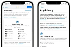 Google thêm nhãn App Privacy cho Gmail