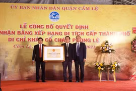 Di chỉ khảo cổ Chăm Phong Lệ thành Di tích cấp thành phố