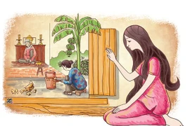 Gõ nhẹ vào tết và lắng nghe tiếng ngân