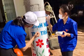 "Trụ điện nở hoa"