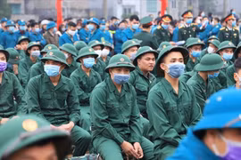 Bộ Quốc phòng thông tin kế hoạch tổ chức lễ giao nhận quân năm 2021