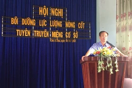 Bồi dưỡng lực lượng nòng cốt tuyên truyền miệng ở cơ sở