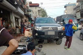 Xe Fortuner 'điên' tông liên hoàn, 3 người thương vong: Tạm giữ tài xế