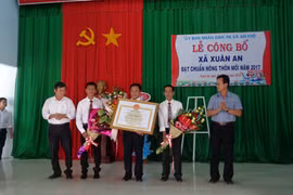 An Khê: Xã Xuân An về đích nông thôn mới