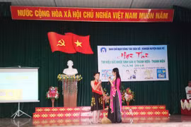 Đak Pơ hội thi tìm hiểu SKSS vị thành niên-thanh niên