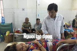 1 người bị sét đánh ngã gục, 3 người cháy xém tóc