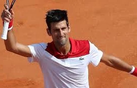 Novak Djokovic 2-0 Dusan Lajovic