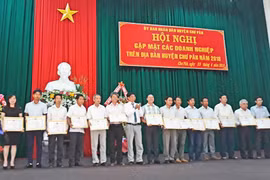 Chư Pah gặp mặt các doanh nghiệp trên địa bàn huyên