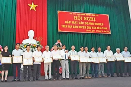 Chư Pah gặp mặt các doanh nghiệp trên địa bàn huyên