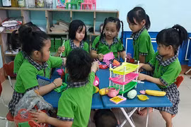 Hội thi xây dựng môi trường giáo dục lấy trẻ làm trung tâm