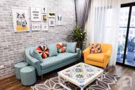 Căn hộ 110 m² góc nào cũng xinh của vợ chồng trẻ