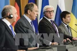 Ngoại trưởng 4 nước điện đàm về tình hình miền Đông Ukraine