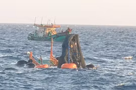 12 lao động tàu cá Bình Định đã mất liên lạc nhiều ngày