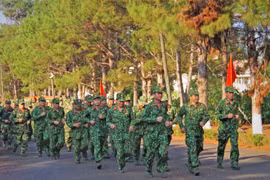 Gia Lai: Gần 200 cán bộ, chiến sĩ tham gia Ngày chạy thể thao quân sự