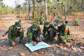 Đồn Biên phòng Ia Pnôn nỗ lực thực hiện "nhiệm vụ kép"